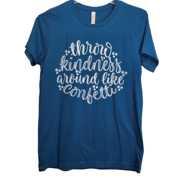 Women's Bundle  NWOT Bella Canvas Graphic Tee Shirts Gift Ideas Size M - Picture 2 of 12